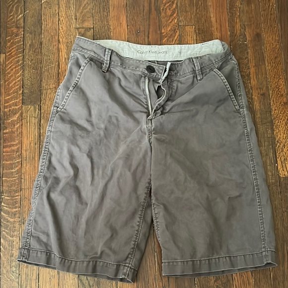Calvin Klein Gray  Shorts - Picture 1 of 4